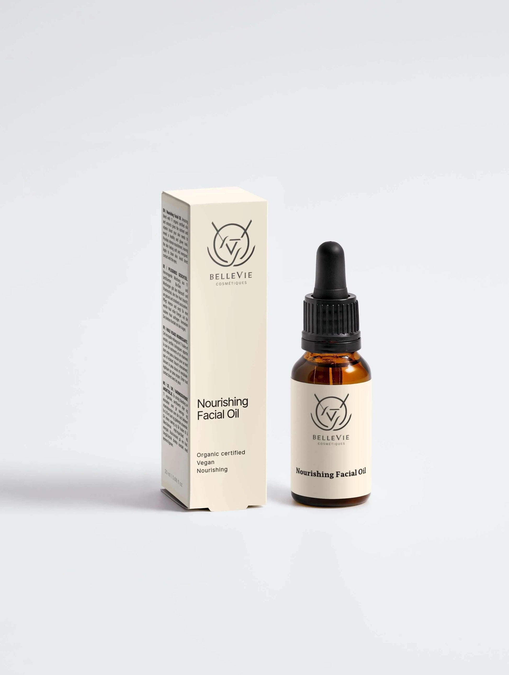 Nourishing Facial Oil 20ml - BelleVie Cosmétiques