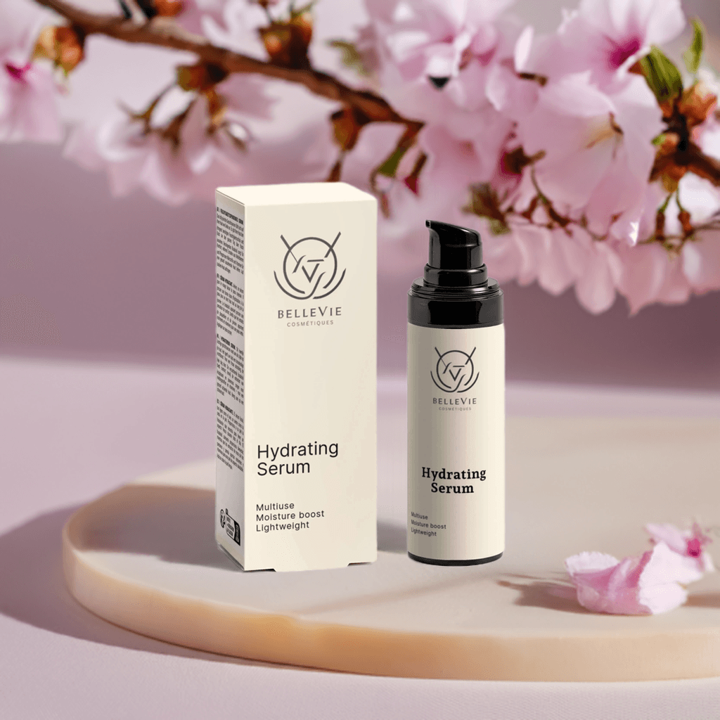 Hydrating Serum 30ml for dryness, dehydration and fine lines – vegan, ECOCERT certified, fragrance from natural extracts