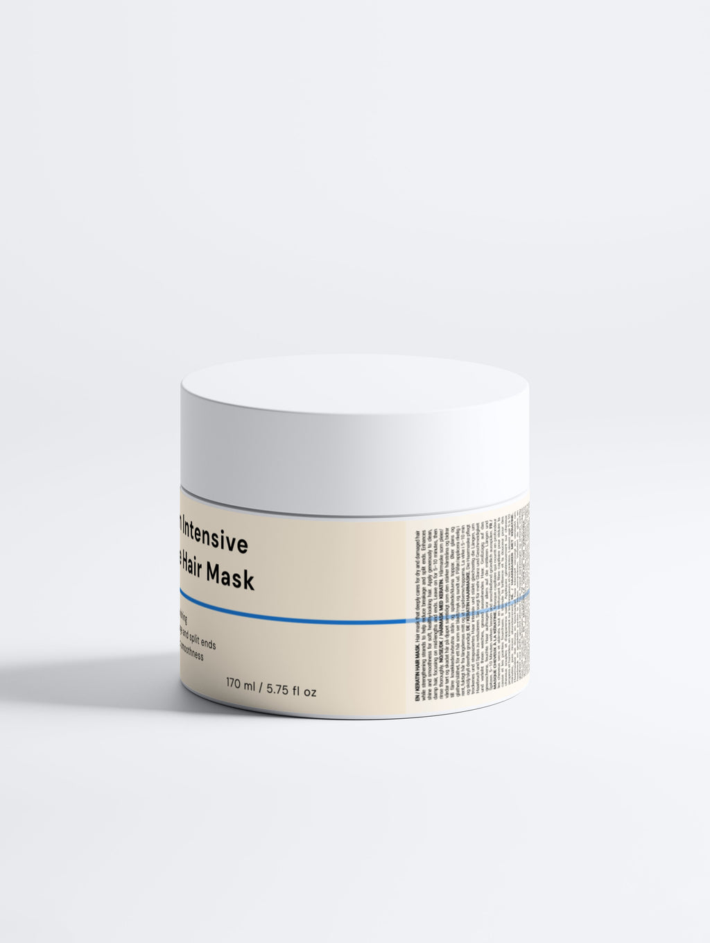 Keratin Intensive Rescue Hair Mask 170ml – for damaged, dry and frizzy hair by BelleVie