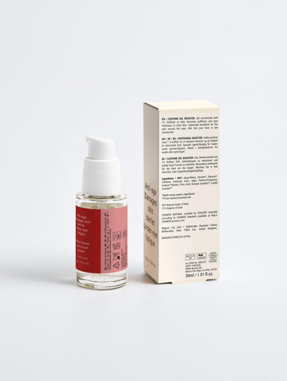 Gel Energizante Caffeine Gel Booster 30ml para Pele Cansada, Inchada e Desidratada