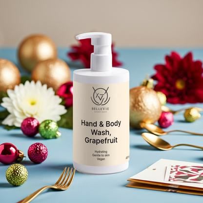 Gel de Mãos e Corpo, Toranja 400ml – Limpeza Diária Refrescante para Pele Suave e Energizada