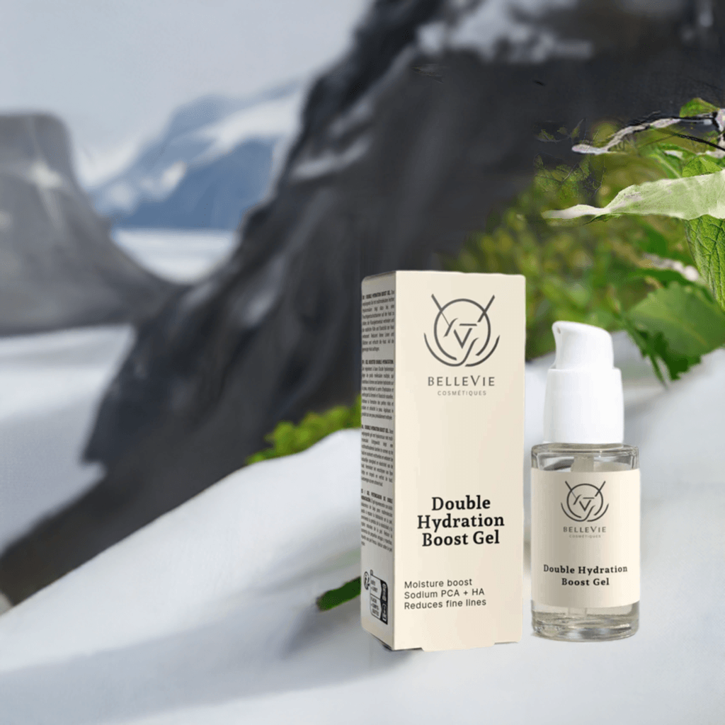 Moisture-boosting gel formula designed to plump, refresh, and smooth the skin