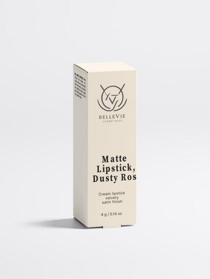 Nourishing Matte Lipstick - Dusty Rose | Cool Mauve Pink