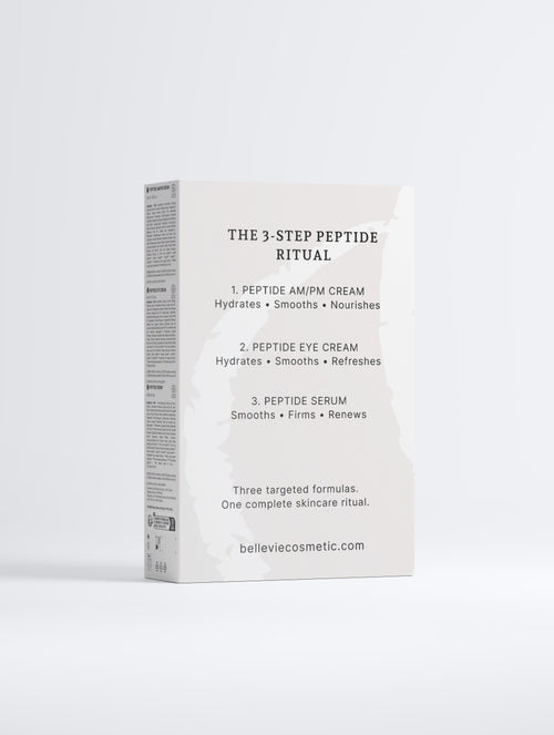 Cadeauset met peptides tegen huidveroudering — complete peptideroutine
