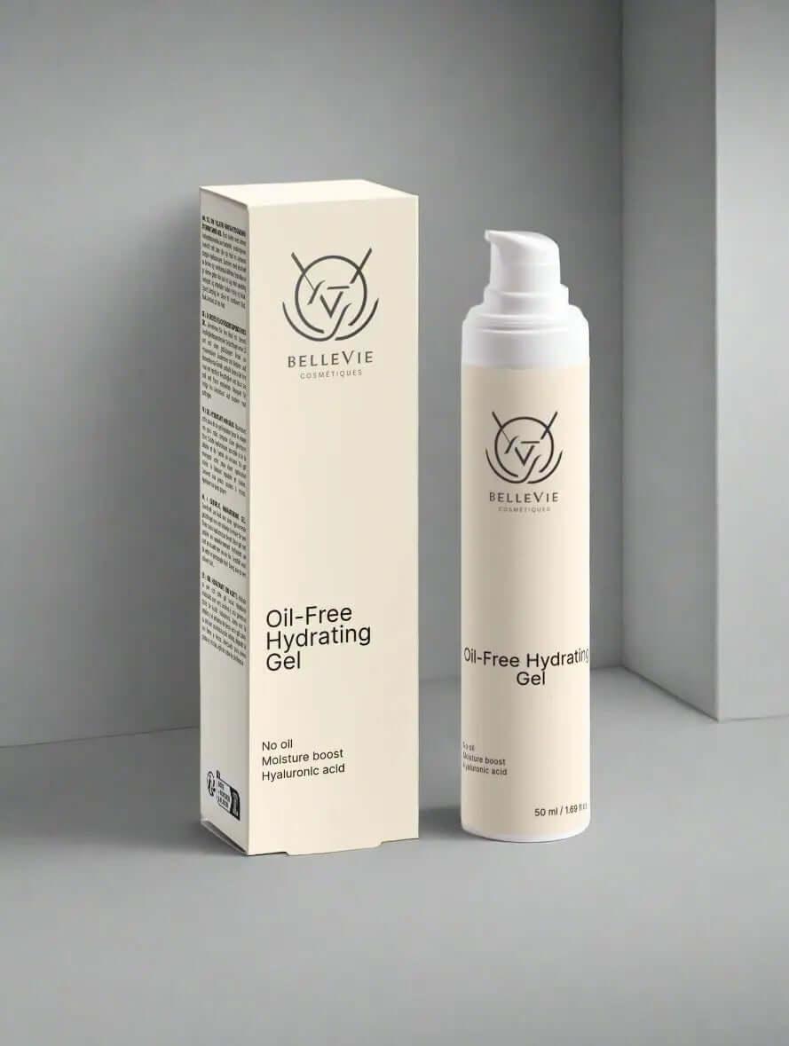 Belle Vie 50ml Oil-Free Hydrating Gel – non-comedogenic, oil-free gel for long-lasting skin moisture and radiance