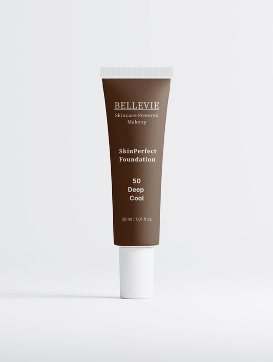 Peptide Skin-Perfecting Foundation - 50 Deep Cool | Deep Skin, Cool Undertone