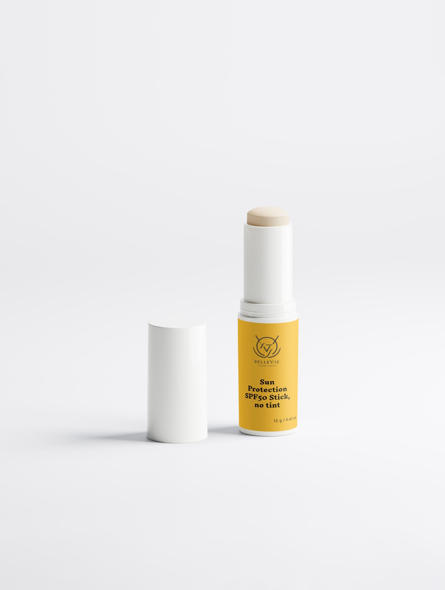 Travel-ready mineral sunscreen stick with eco packaging

