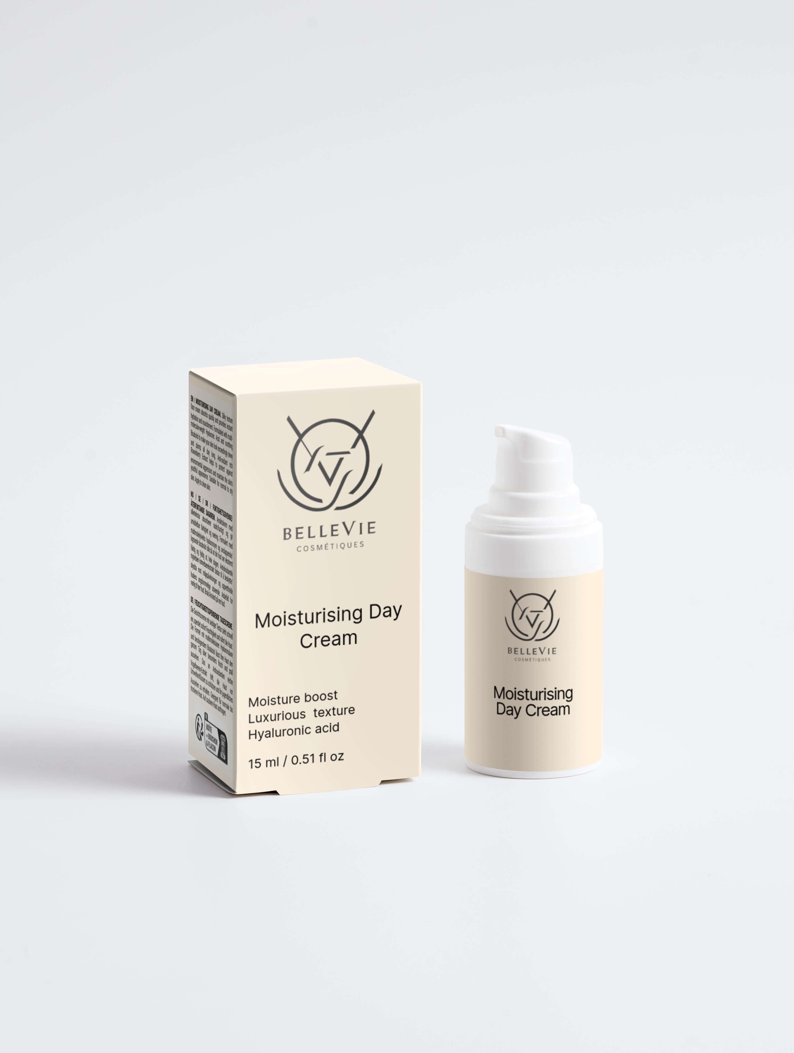 Skincare trio for radiant skin – Belle Vie Gentle Cleansing Milk, rich Day Cream, and deep Nourishing Facial Oil set