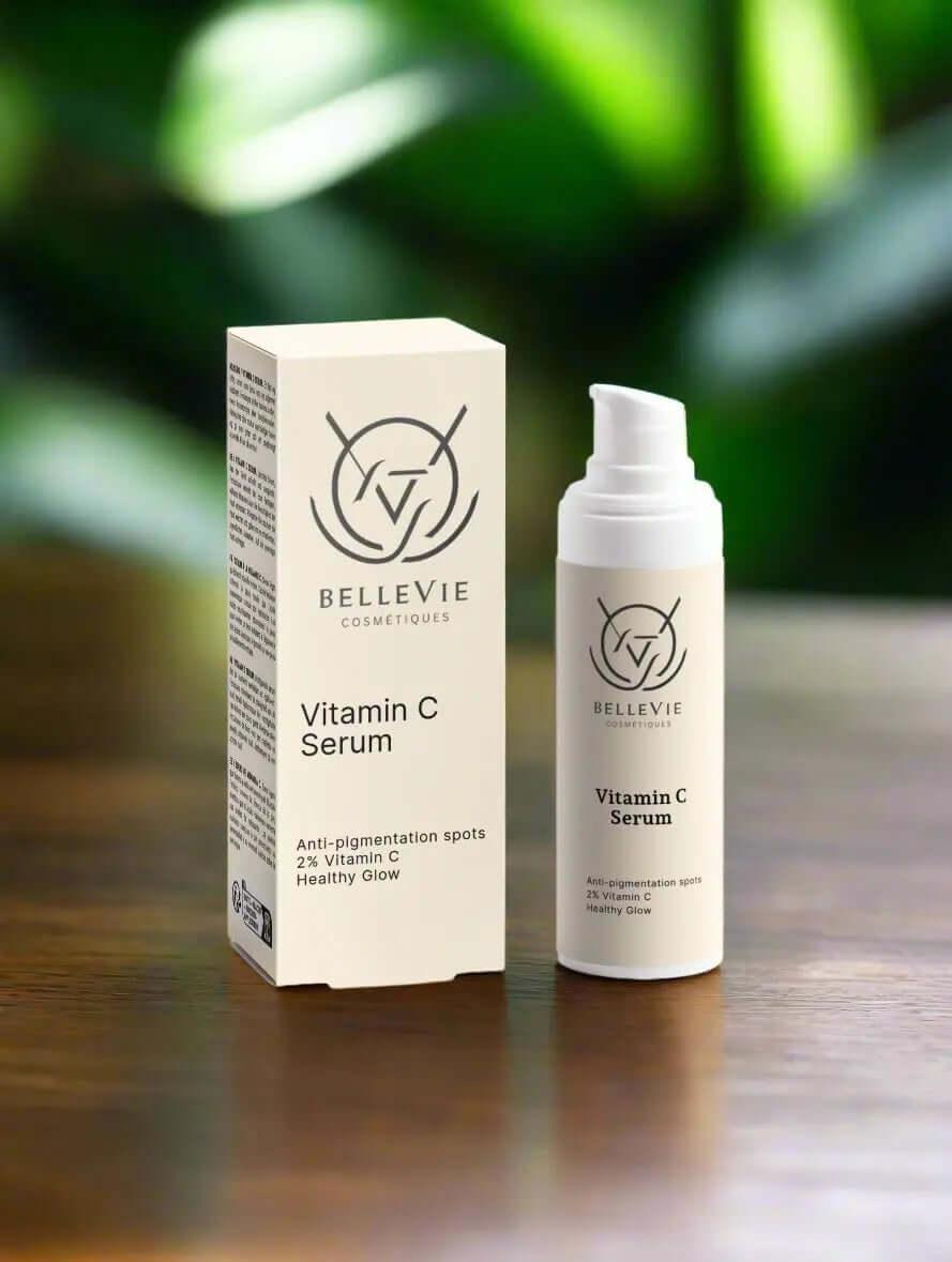 Vitamin C Face Serum 30ml – Belle Vie’s potent formula to energize, brighten, and firm for glowing skin