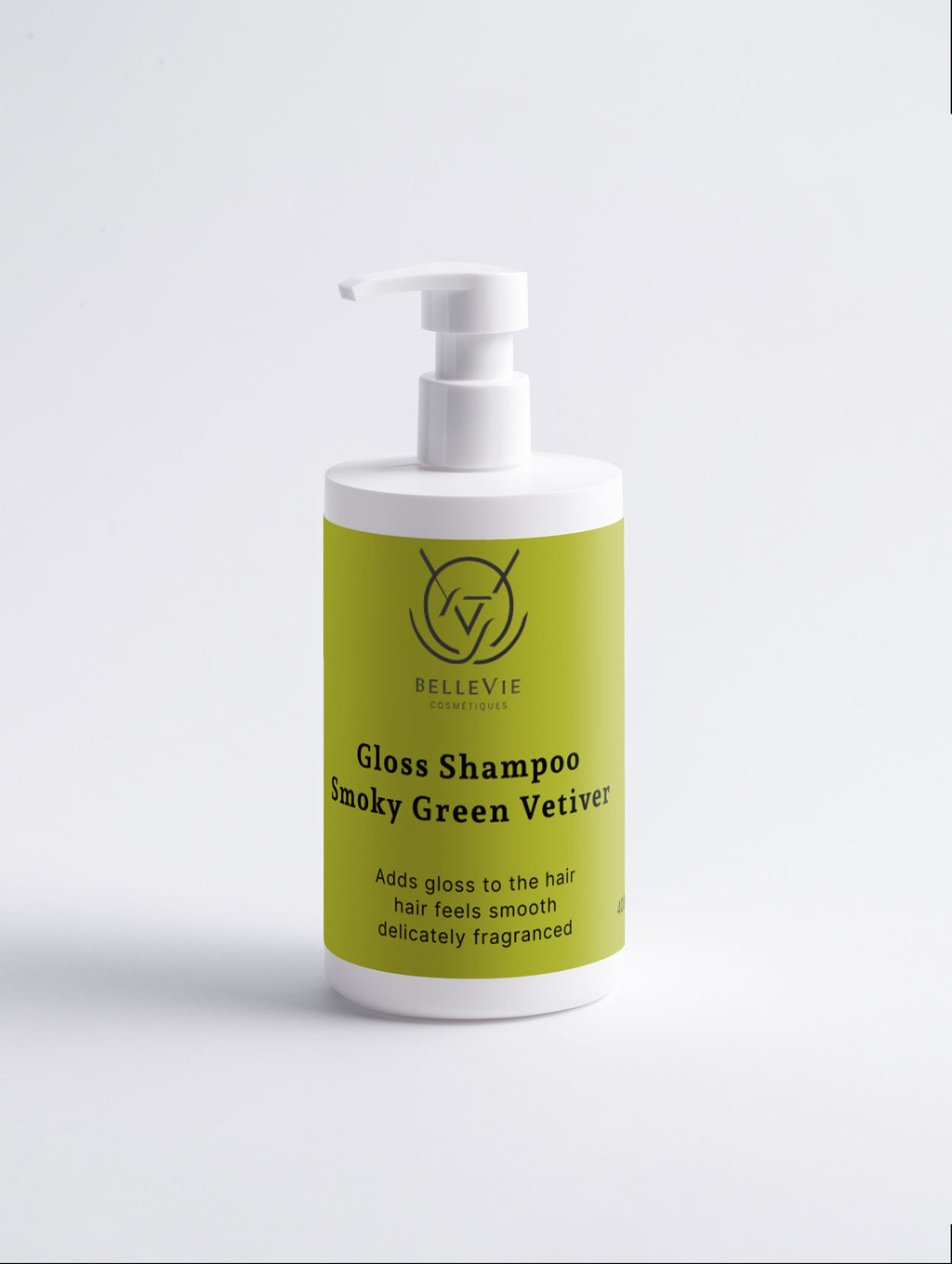 Glanz Shampoo Rauchiges Grün Vetiver 400ml – Glanz + Glatte Haarerneuerung