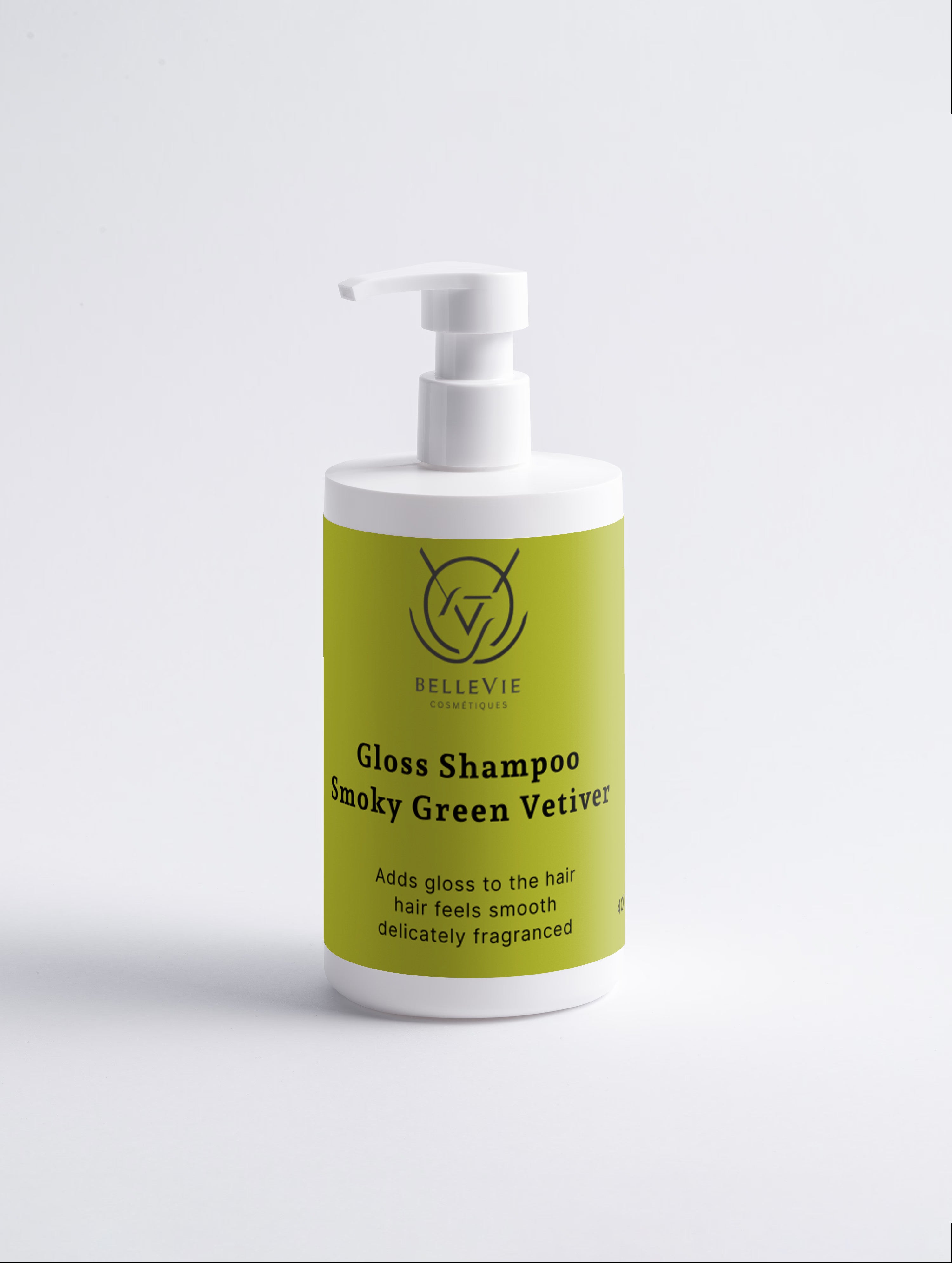 Glanz Shampoo Rauchiges Grün Vetiver 400ml – Glanz + Glatte Haarerneuerung