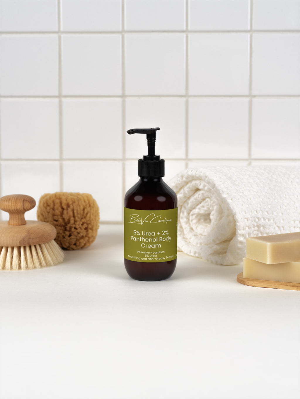 5% Urea + 2% Panthenol Body Cream 280ml – Intensiv Fugt & Barriere Reparation