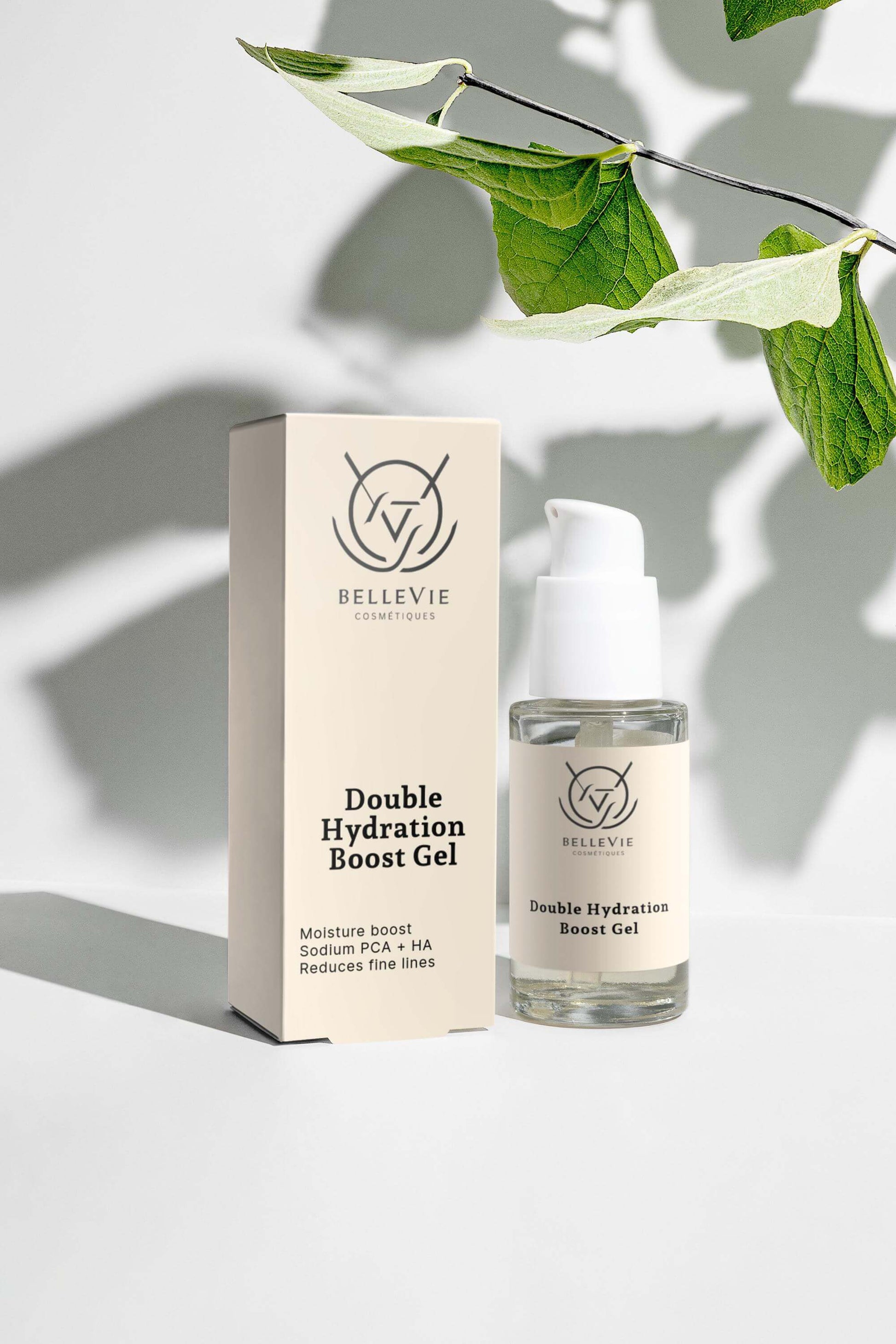 Hydrating serum and cream combo by Belle Vie Cosmetics