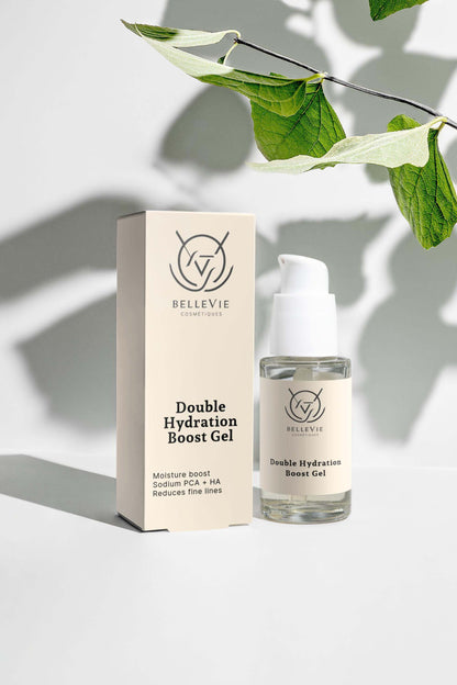 Hydrating serum and cream combo by Belle Vie Cosmetics
