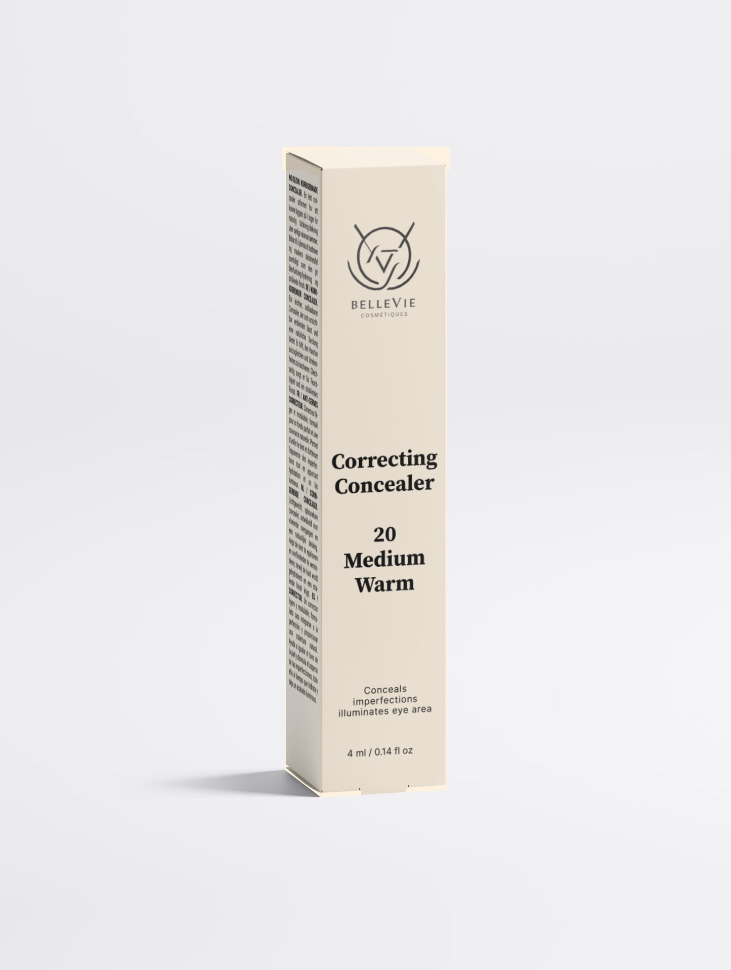 Hydrating Correcting Concealer - 20 Medium Warm | Golden Undertone Radiant Finish