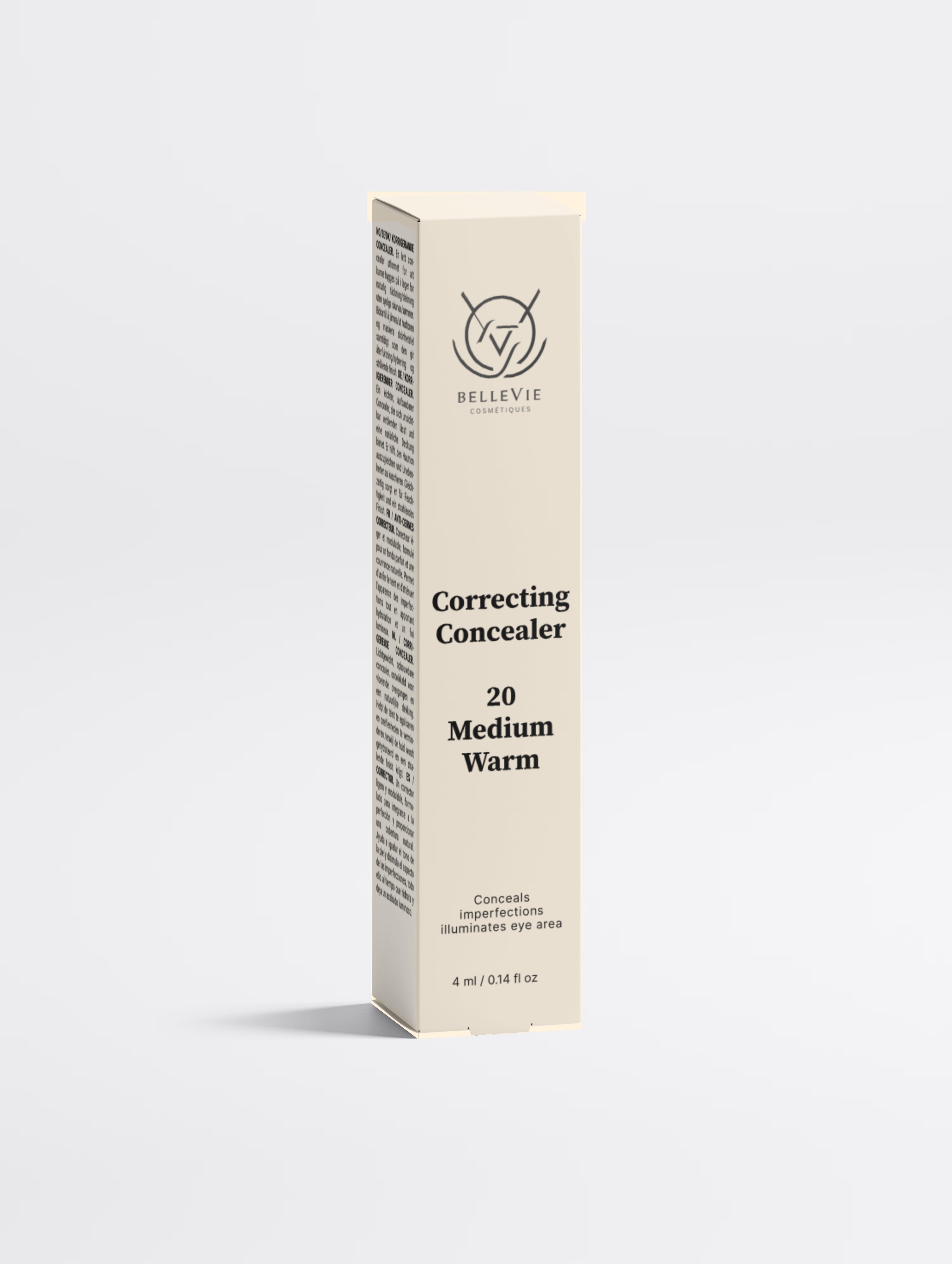 Hydrating Correcting Concealer - 20 Medium Warm | Golden Undertone Radiant Finish