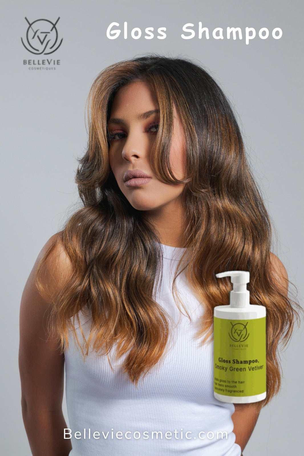 Botanical shampoo for shiny and revitalized hair