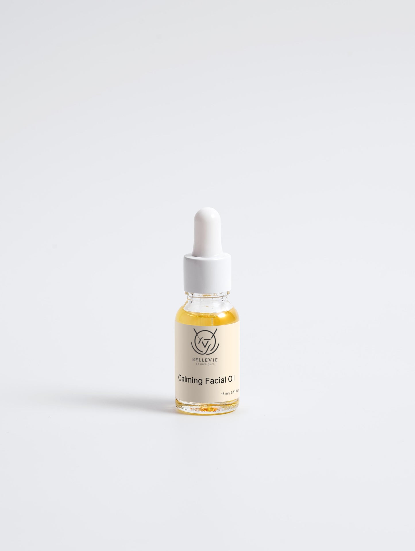 Calming Facial Oil 15ml – Økologisk Nærende Olie til Tør & Moden Hud