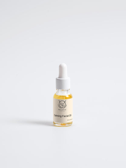 Calming Facial Oil 15ml – Økologisk Nærende Olie til Tør & Moden Hud