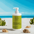 Gloss Shampoo bottle with Smoky Green Vetiver label, 400ml