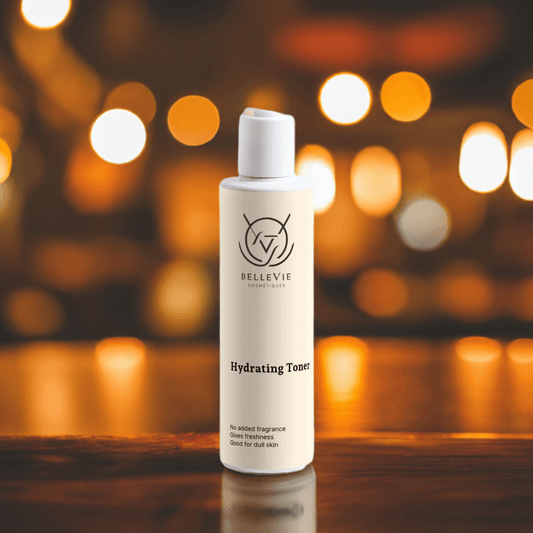200ml Hydrating Toner – Belle Vie’s rose water & hyaluronic acid toner for smooth, refreshed skin