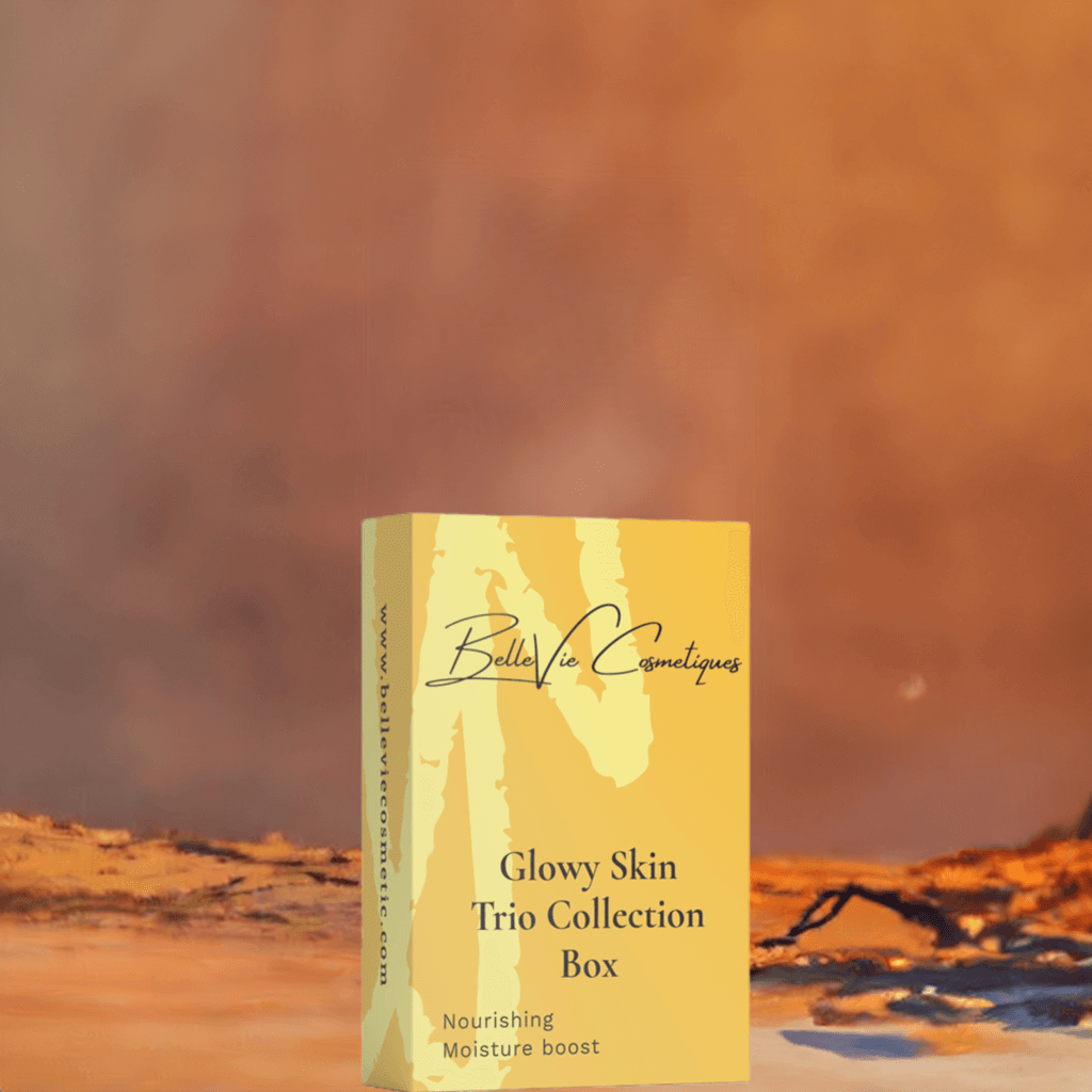 Hydrating skincare gift set by Belle Vie Cosmetics – Cleansing Milk, Moisturising Day Cream, and Nourishing Facial Oil