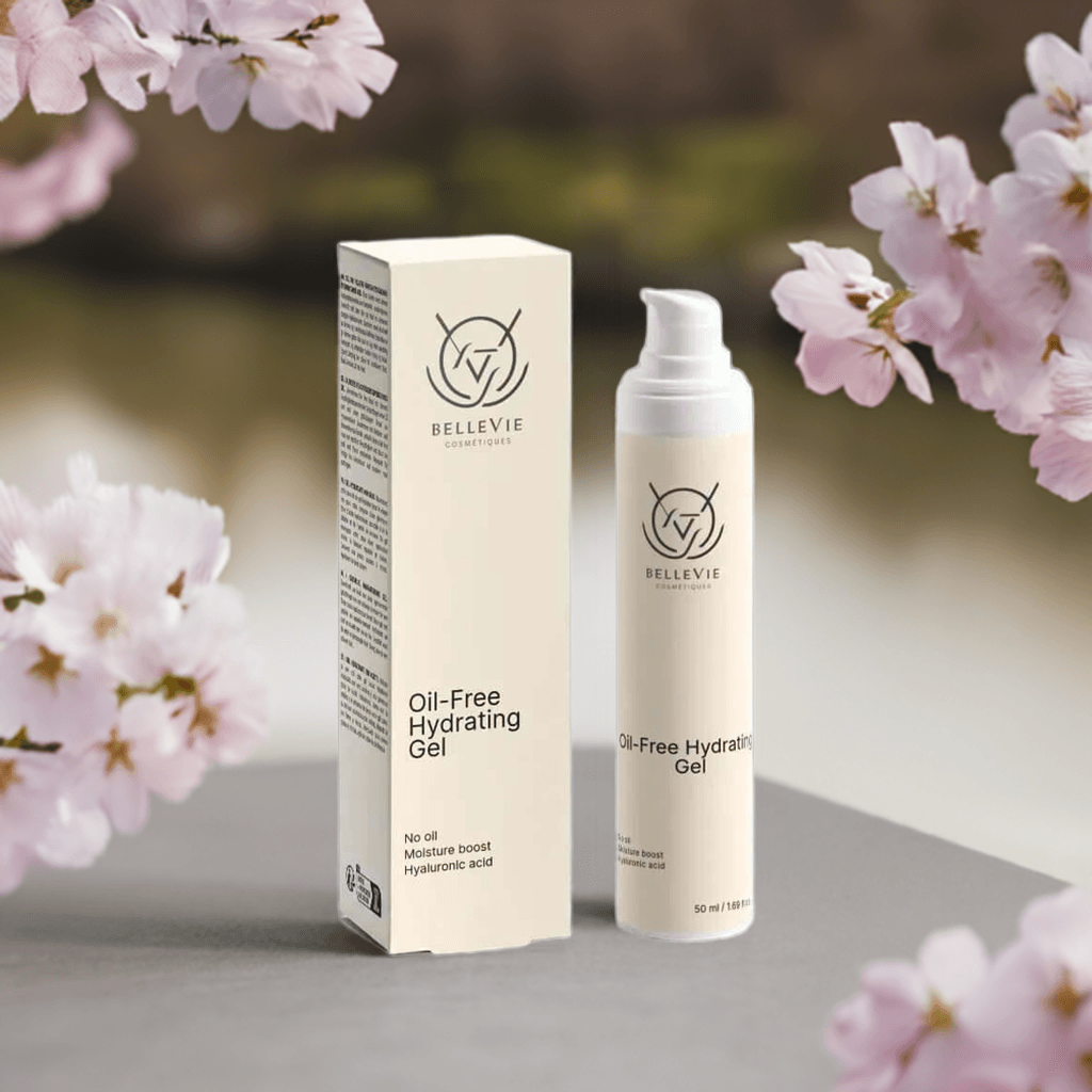 Oil-Free Hydrating Gel 50ml – Belle Vie’s refreshing, non-greasy gel to hydrate and brighten skin
