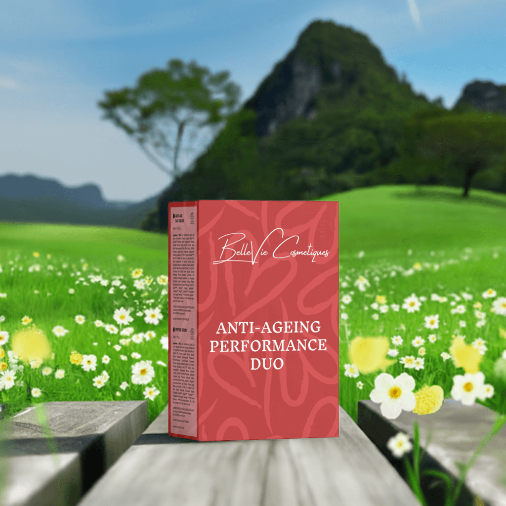 Two-step skincare system for lifting, hydrating, and revitalizing mature skin