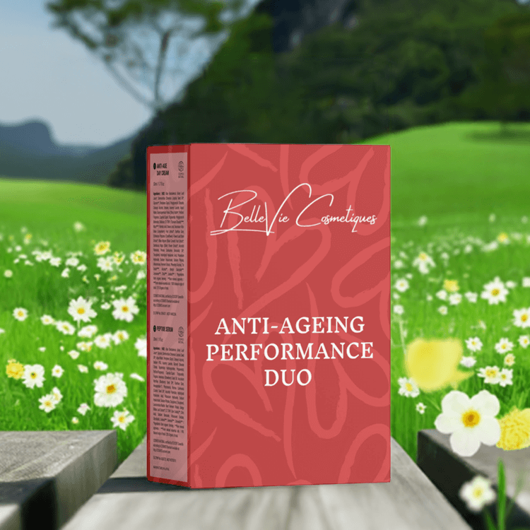 Two-step skincare system for lifting, hydrating, and revitalizing mature skin