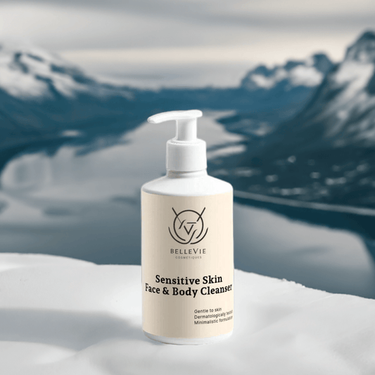 Belle Vie Sensitive Skin Cleanser 290ml – gentle face and body wash for daily hydration and nourishment