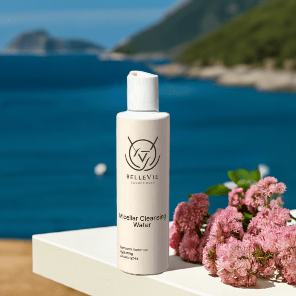 Micellar Cleansing Water 200ml – Belle Vie’s calming cleanser to remove makeup and restore skin hydration