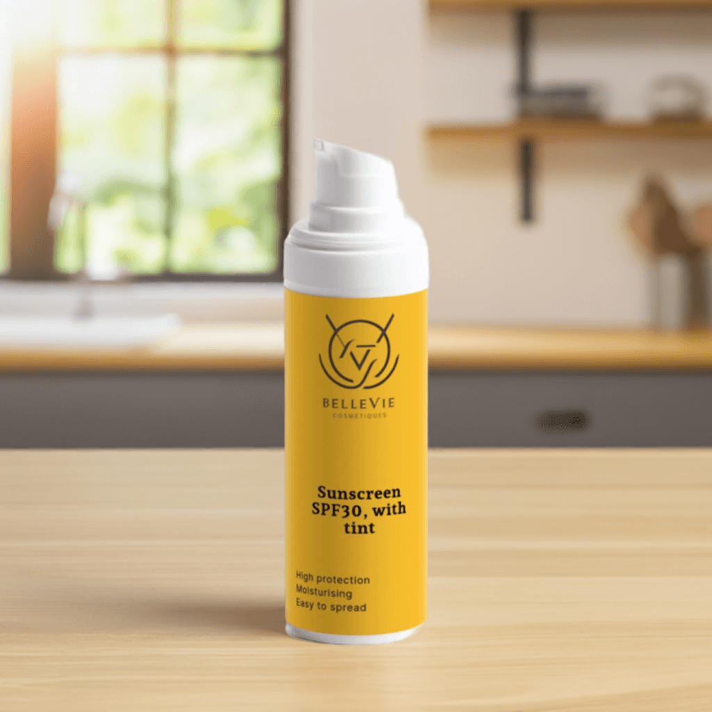 Hydrating Mineral Sunscreen SPF30 – Belle Vie’s tinted sunscreen for flawless coverage and sun protection