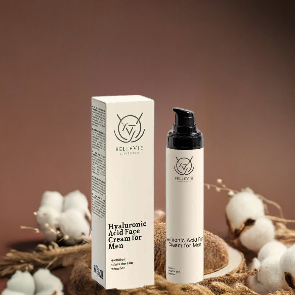 Male grooming skincare – daily hydrating face cream