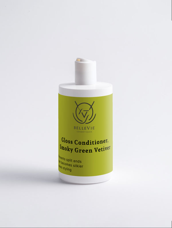 Gloss Conditioner Smoky Green Vetiver 370ml – Smooth, Shine & Split-End Care