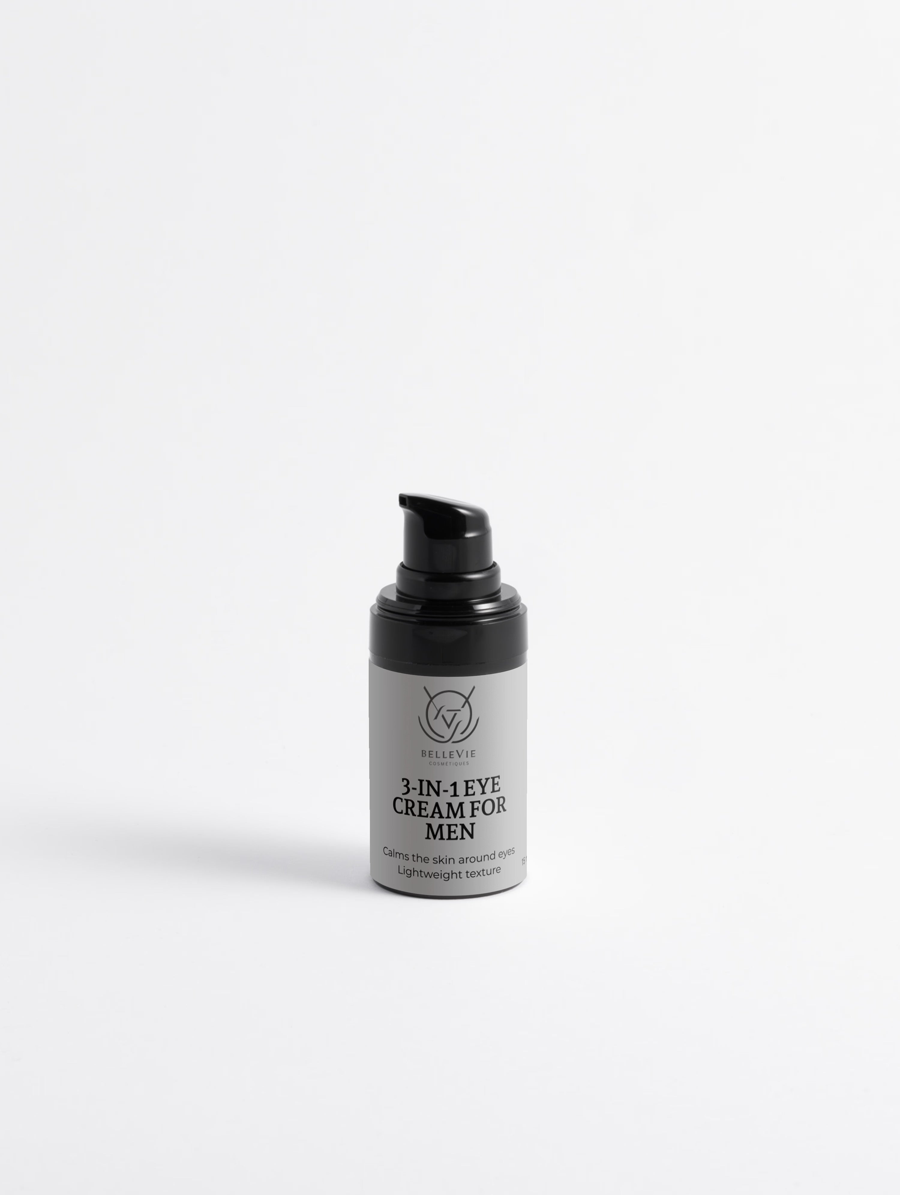 3-in-1 Augencreme für Männer 15ml – Feuchtigkeit spenden, aufhellen & verjüngen (Hanfsamenextrakt)