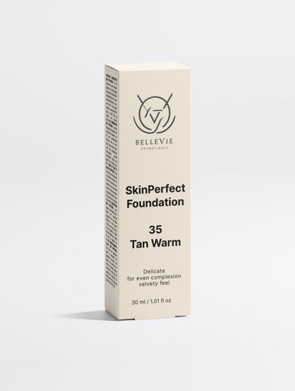 Peptide Skin-Perfecting Foundation - 35 Tan Warm | Tan Skin, Warm Undertone