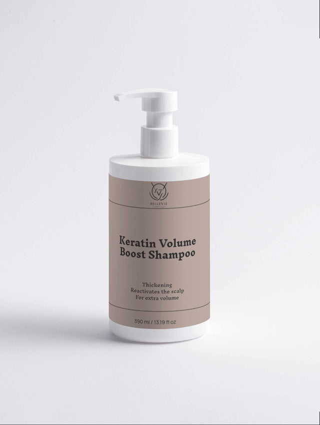 Keratin Volume Boost Shampoo 390ml – Styrk, Giv Glans & Synlig Volumen