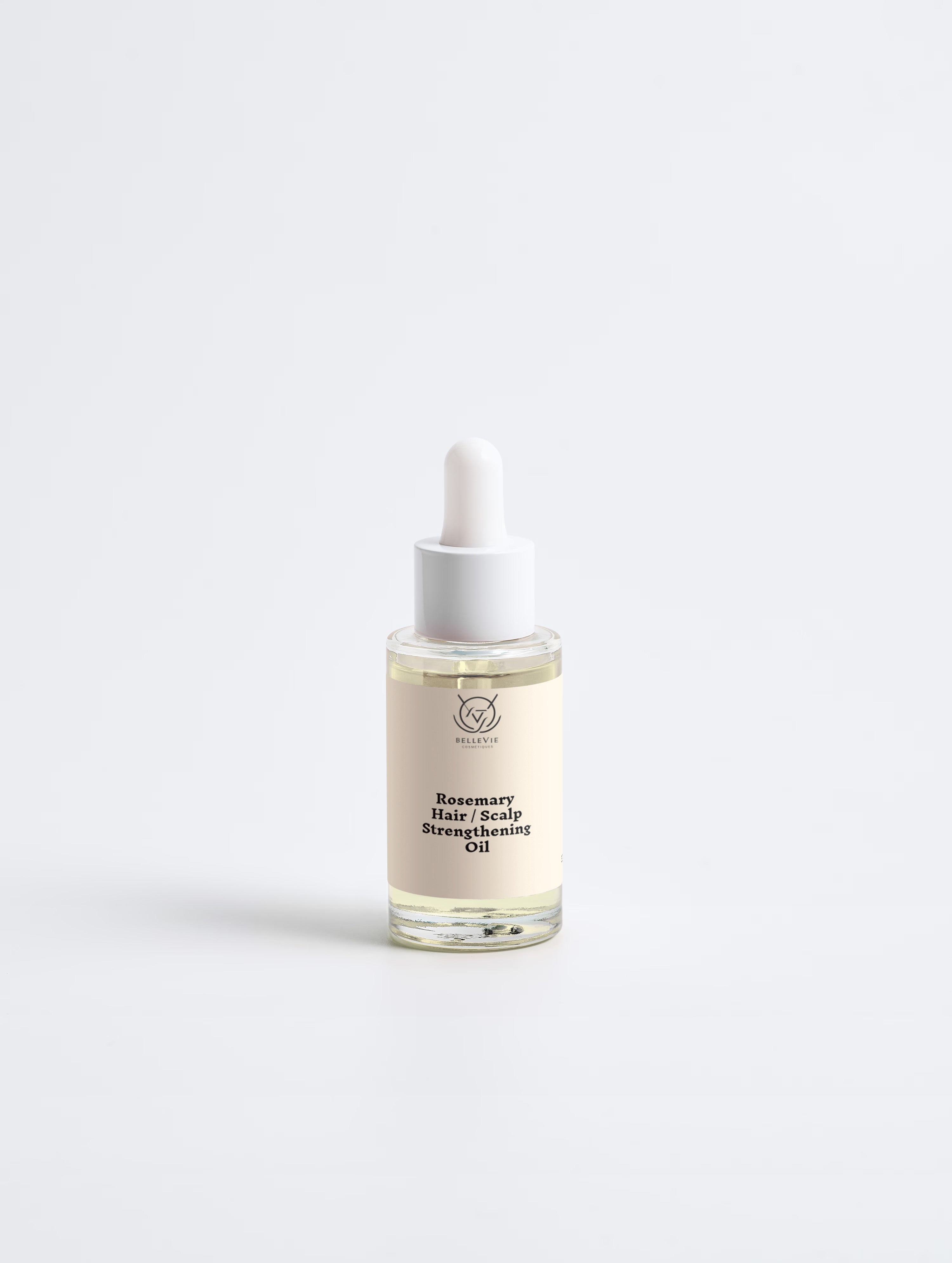 Olio Rinforzante per Capelli & Cuoio Capelluto al Rosmarino 30ml – Nutre, Rinforza & Rivitalizza