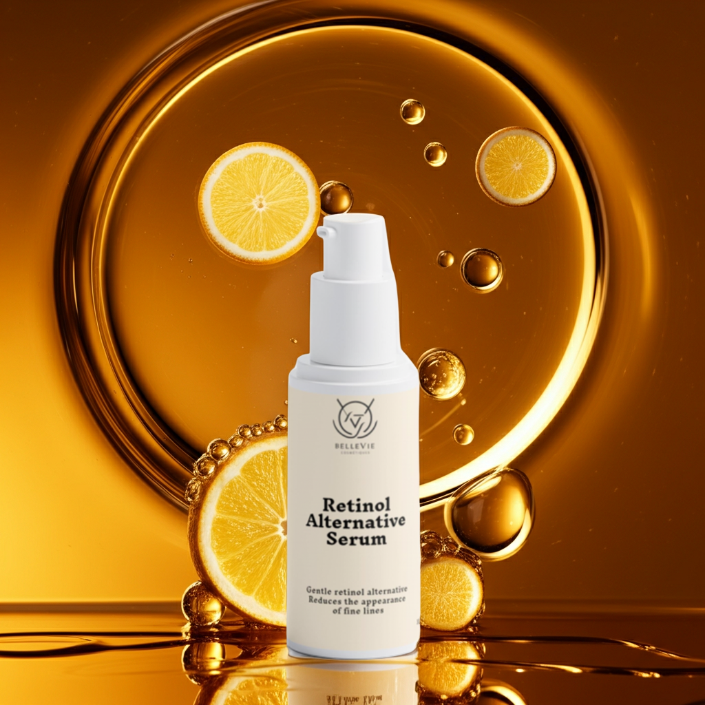 BelleVie Retinol Alternative Serum with plant-based Bidens Pilosa – smooth fine lines naturally