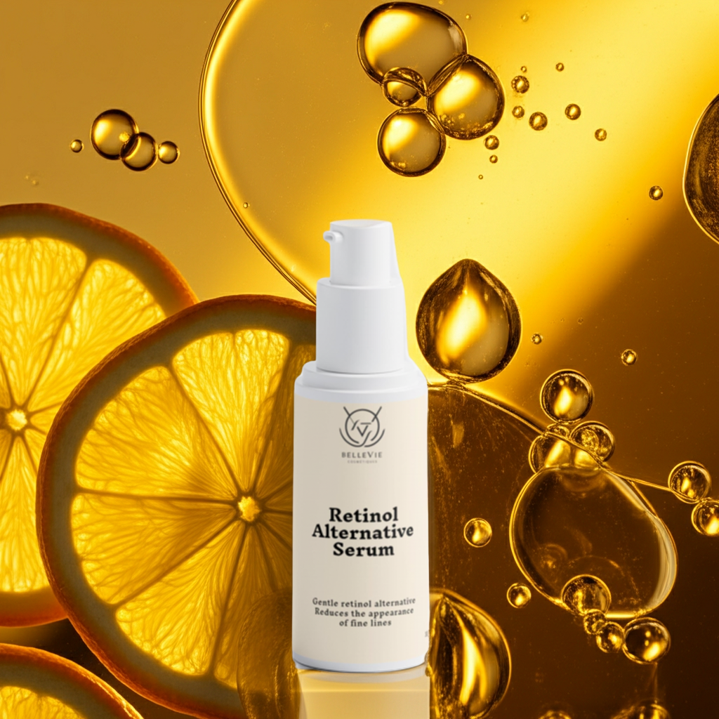 BelleVie organic retinol alternative serum 30ml – lightweight daily anti-aging formula