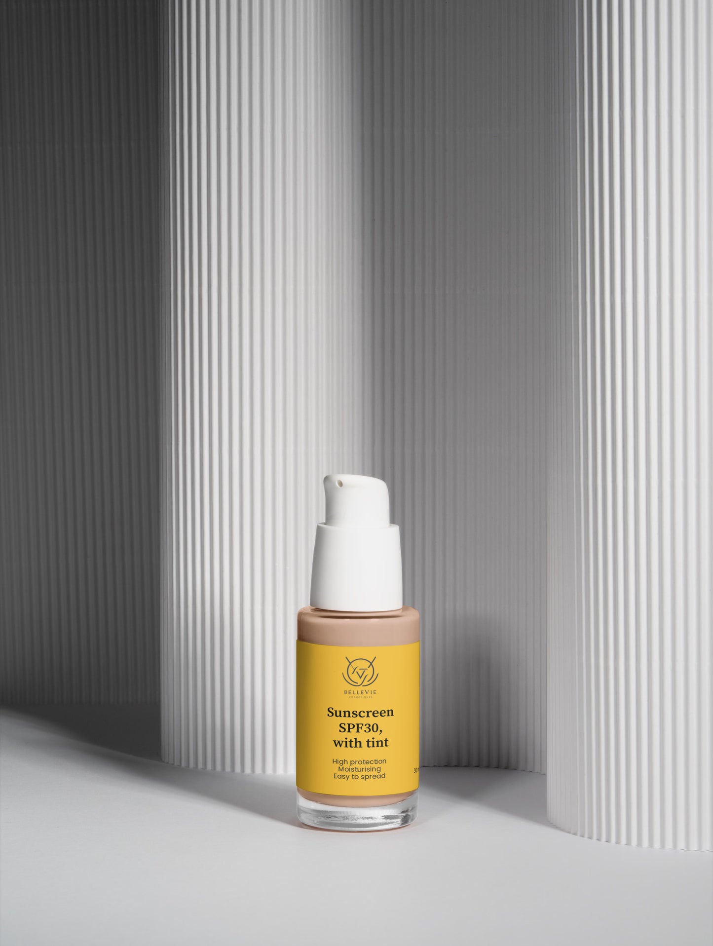 Tinted Mineral Sunscreen SPF 30 - Daily UV Protection & Natural Glow