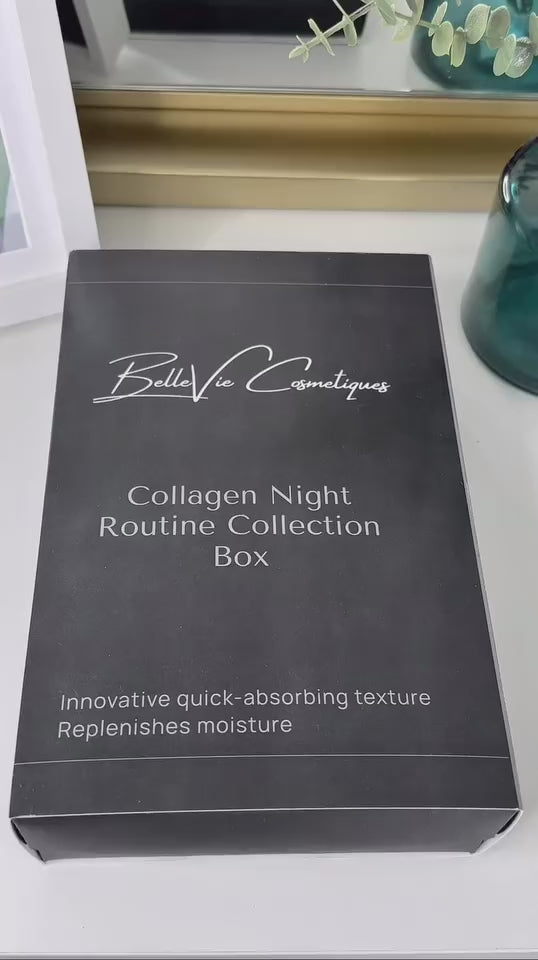 Set skincare routine notte al collagene