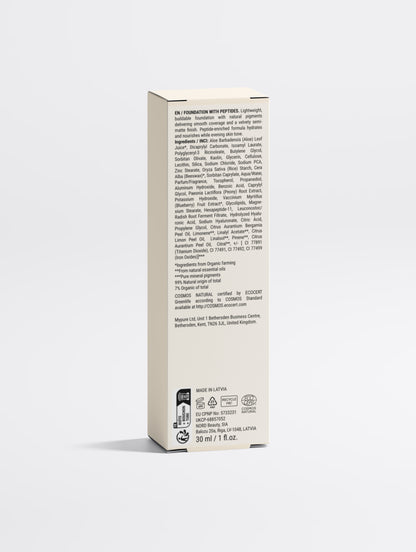 Peptide Skin-Perfecting Foundation - 25 Medium Warm | Medium Skin, Golden Undertone