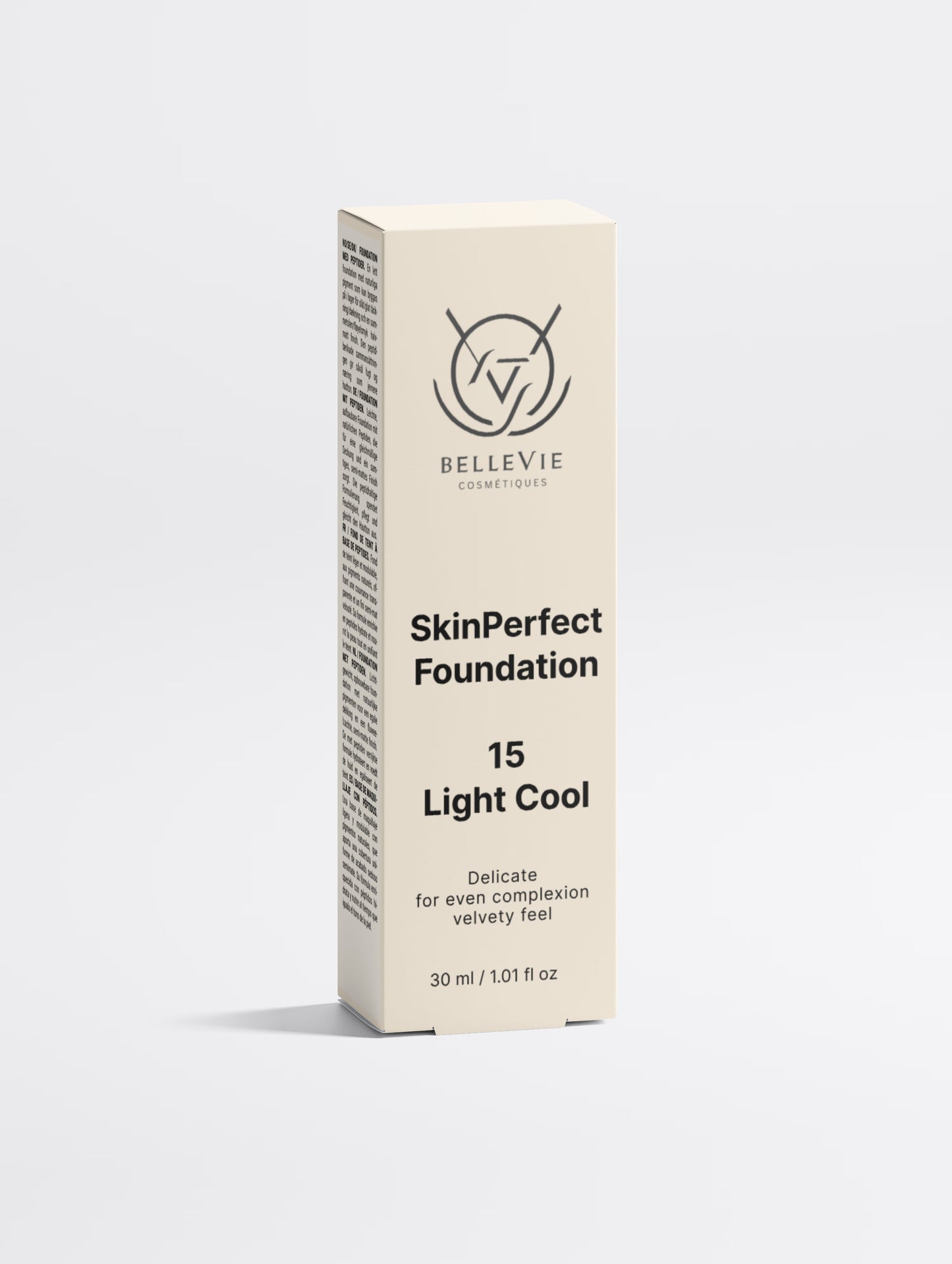 Peptide Skin-Perfecting Foundation - 15 Light Cool | Light Skin, Cool Undertone