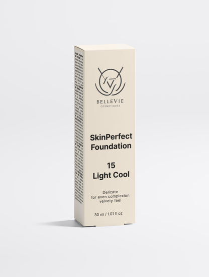 Peptide Skin-Perfecting Foundation - 15 Light Cool | Light Skin, Cool Undertone