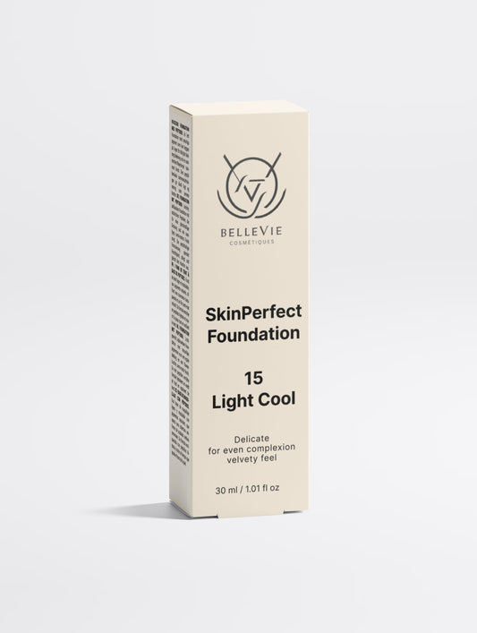 Peptide Skin-Perfecting Foundation - 15 Light Cool | Light Skin, Cool Undertone