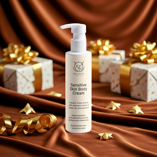 Creme Corporal para Pele Sensível 190ml – Hidratação Calmante para Pele Seca, Irritada e Delicada