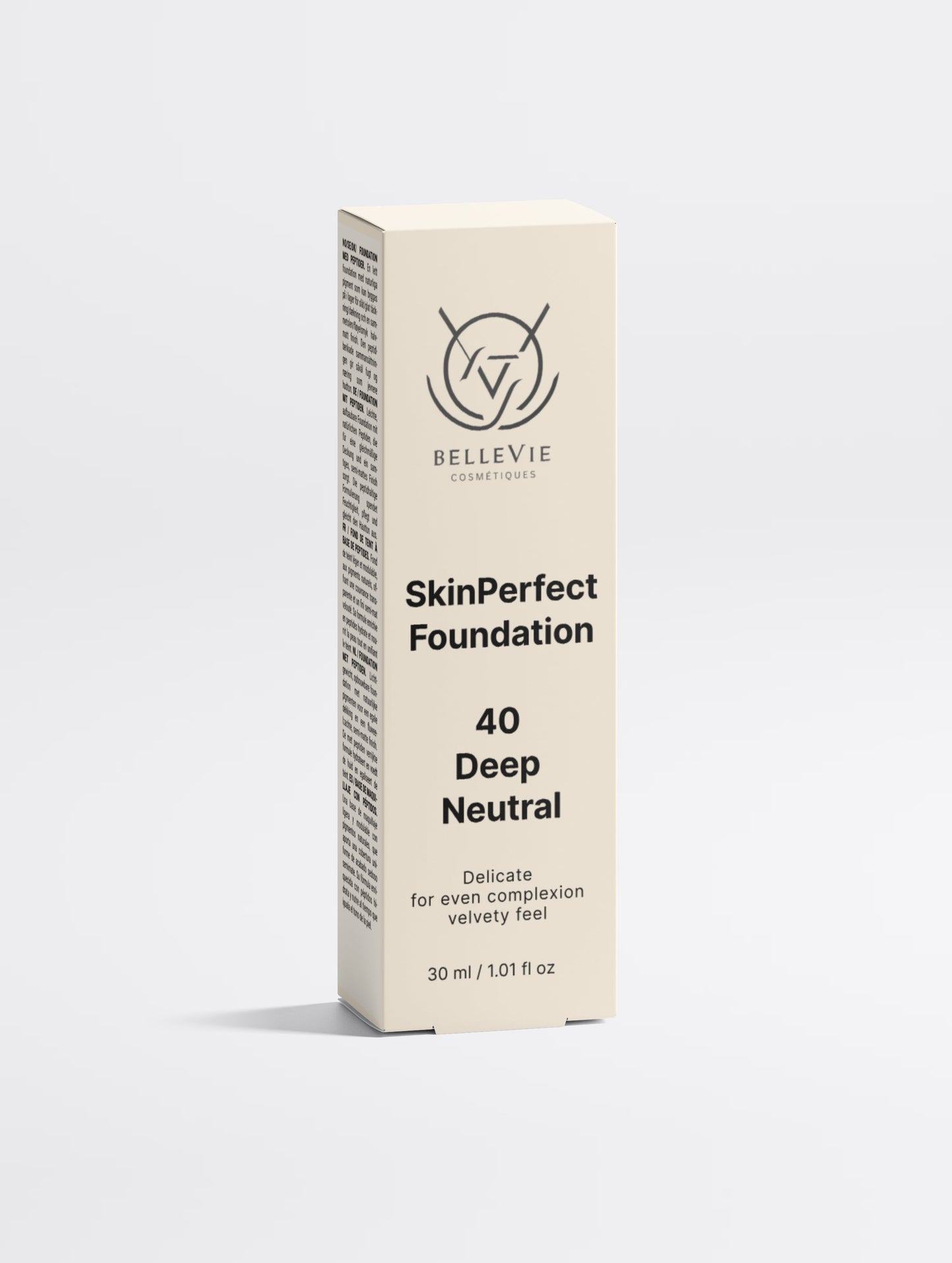 Peptide Skin-Perfecting Foundation - 40 Deep Neutral | Deep Skin, Balanced Coverage