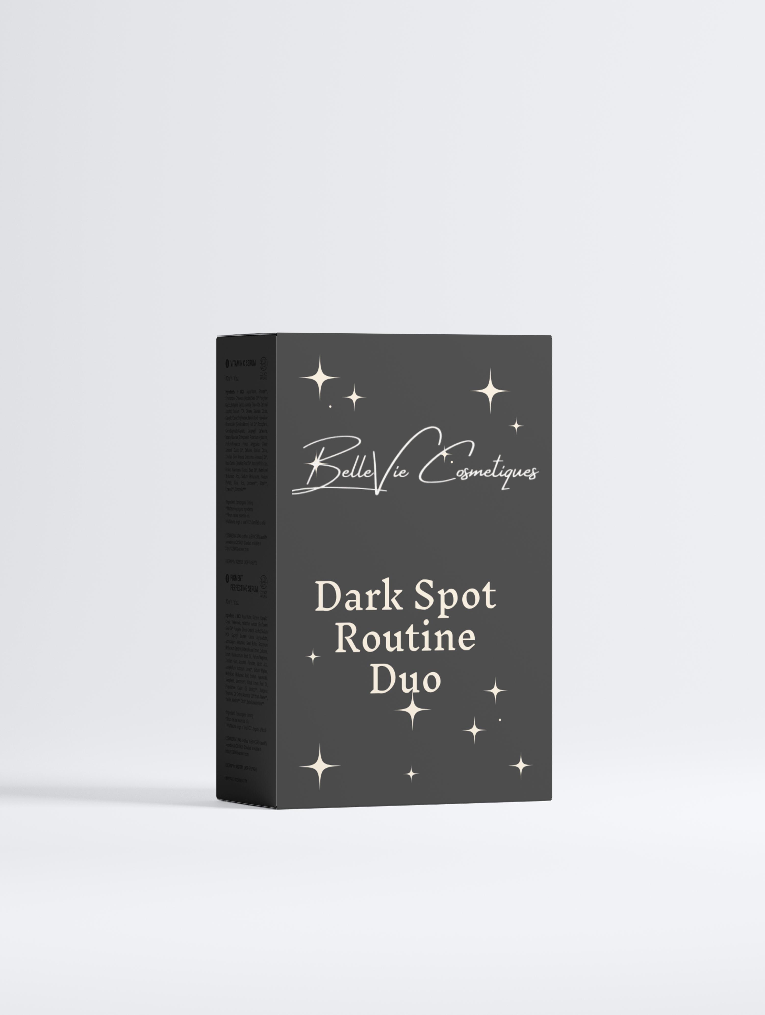Dark Spot Routine Duo in customizable packaging for even skin tone